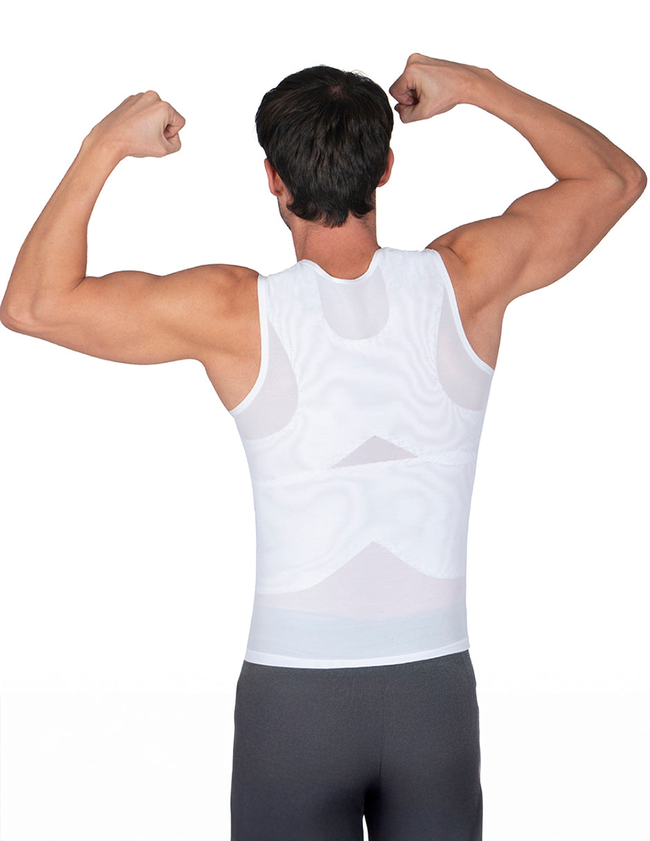 Camiseta Corrector de Postura y Control Abdomen Caballero