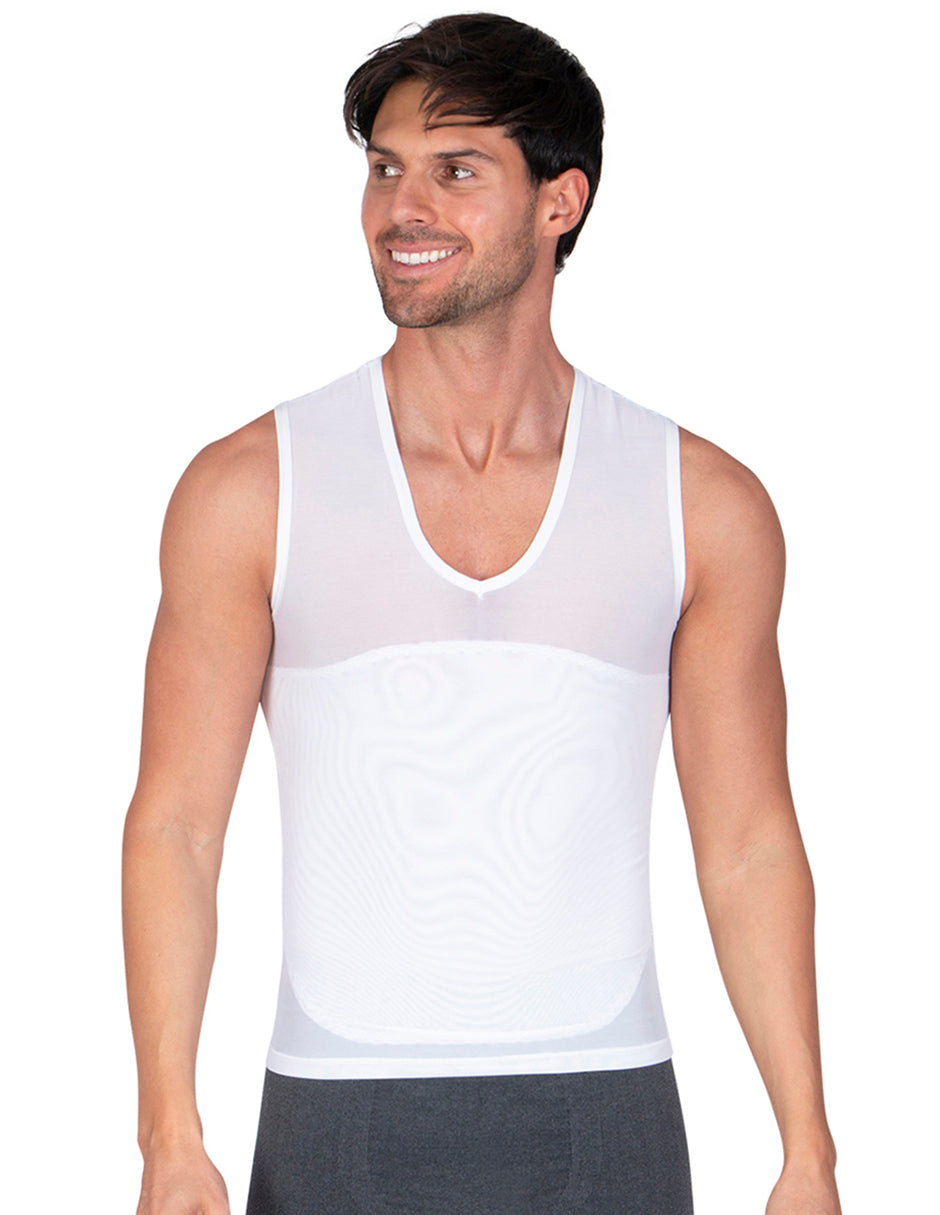Camiseta Corrector de Postura y Control Abdomen Caballero