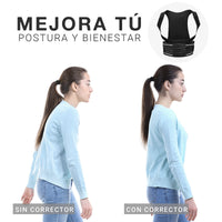 Chaleco corrector de postura unisex Bella Form