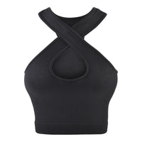 Set Deportivo Seamless: Short Push-Up y Top Cruzado de Tirante Ancho