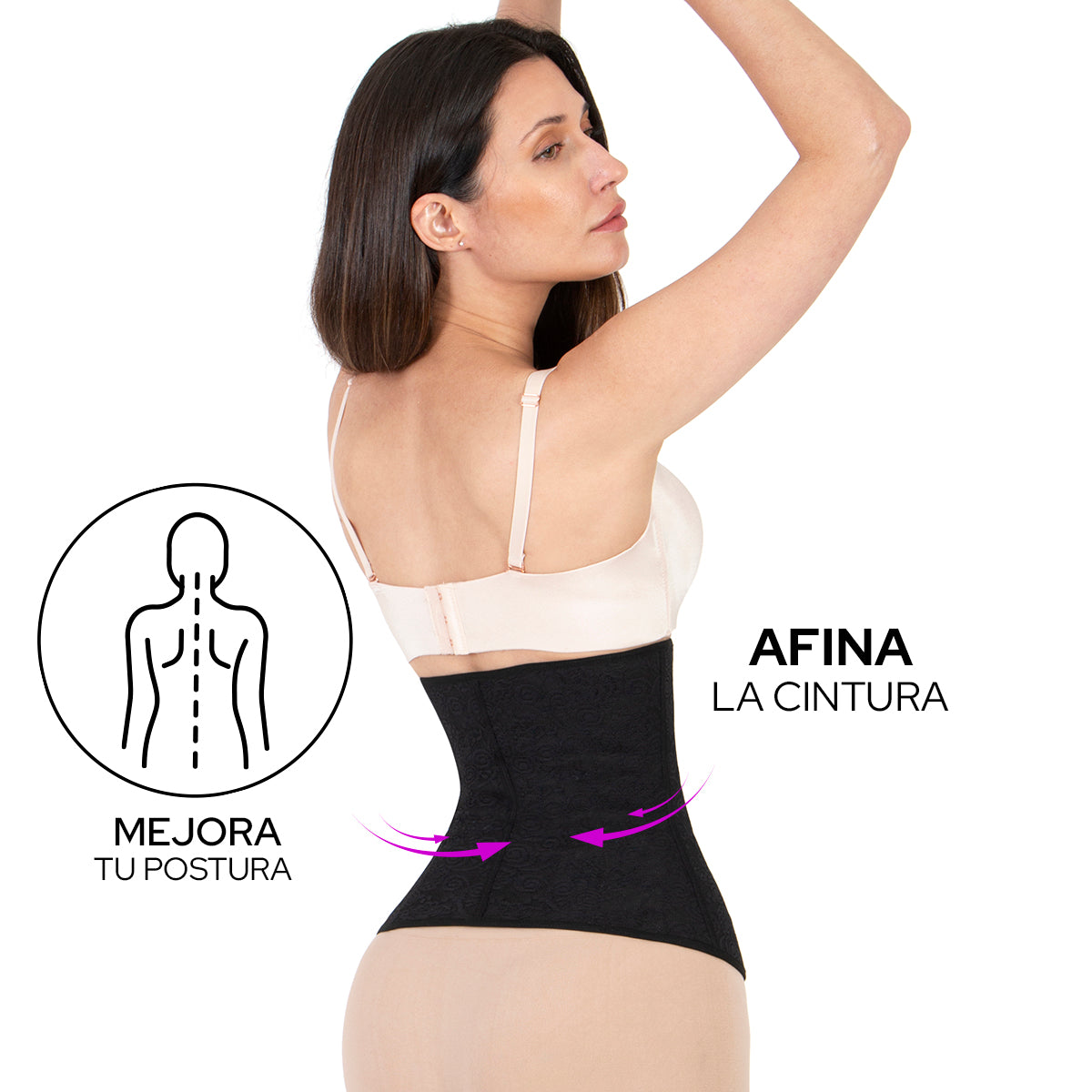 Cinturilla Moldeadora Shira - Reduce Cintura con Ajuste de 3 Niveles