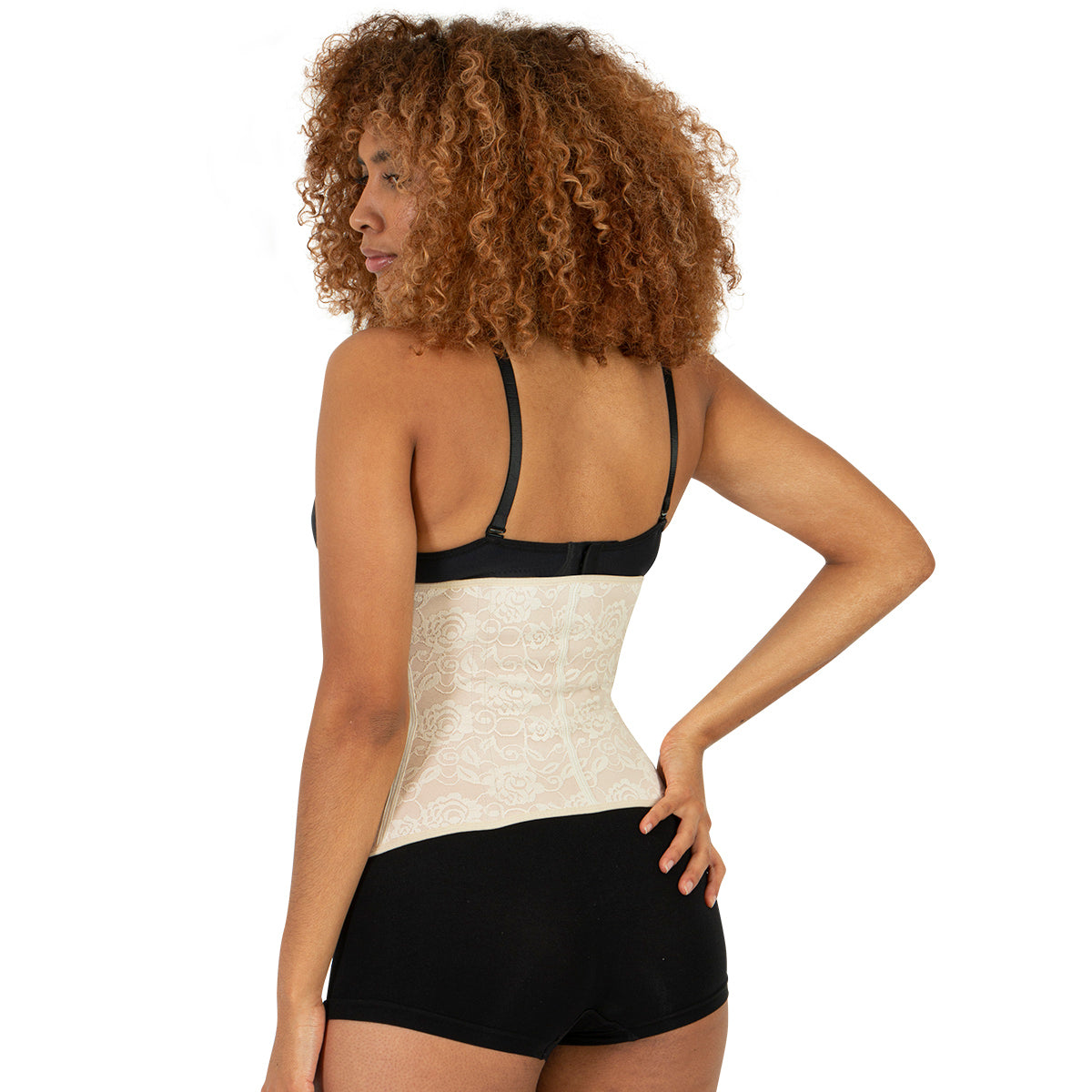 Cinturilla Shira con látex y detalles de encaje Bella Form