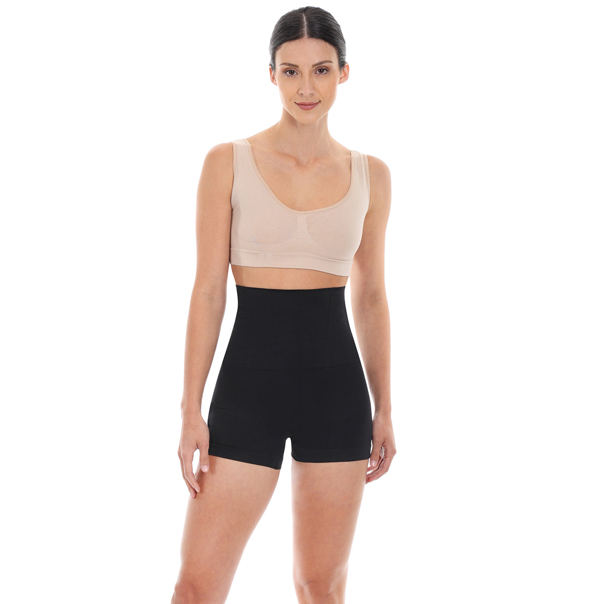 Bóxer Faja Control de Abdomen y Levanta Glúteos con Cinturilla Integrada