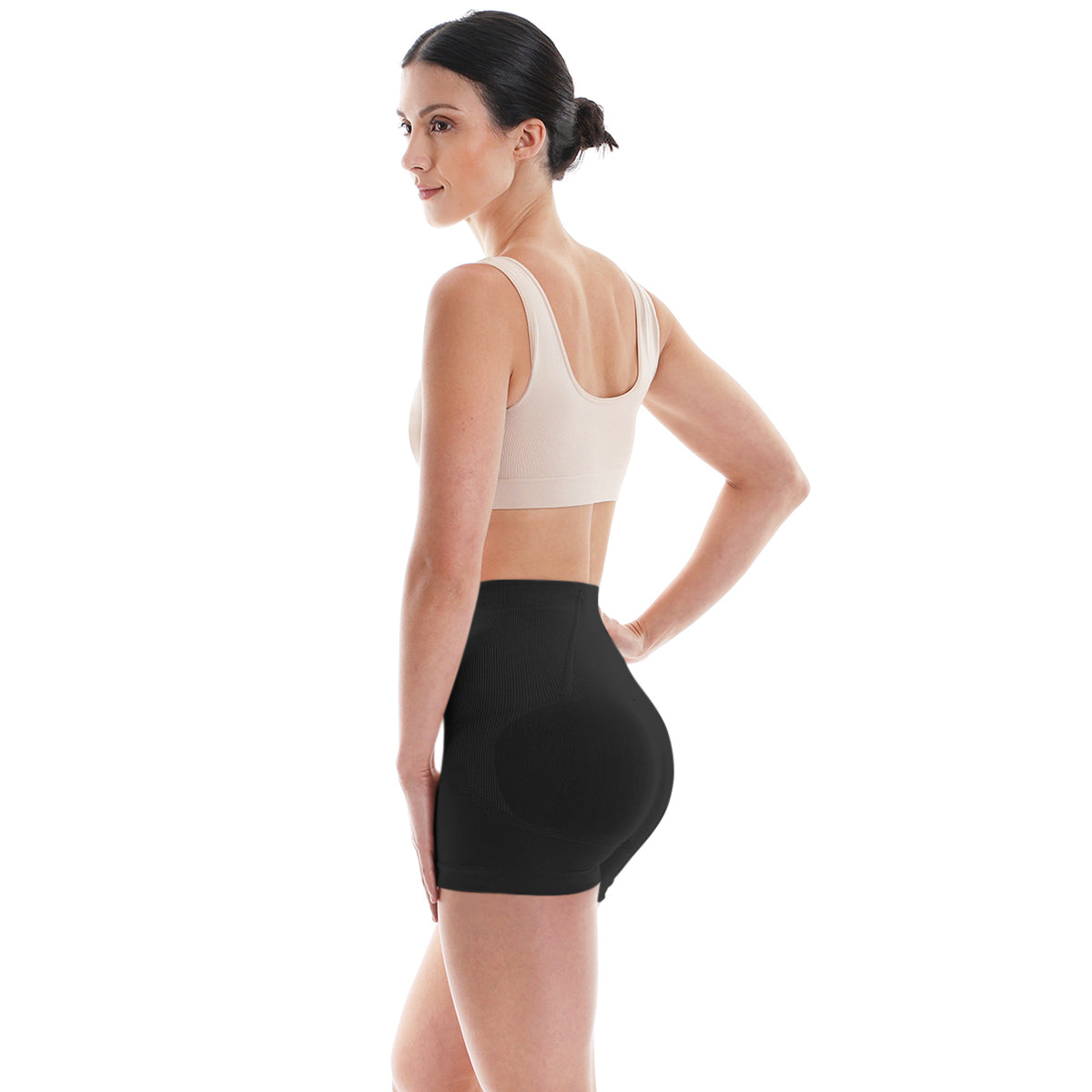 Bóxer Faja Control de Abdomen y Levanta Glúteos con Cinturilla Integrada