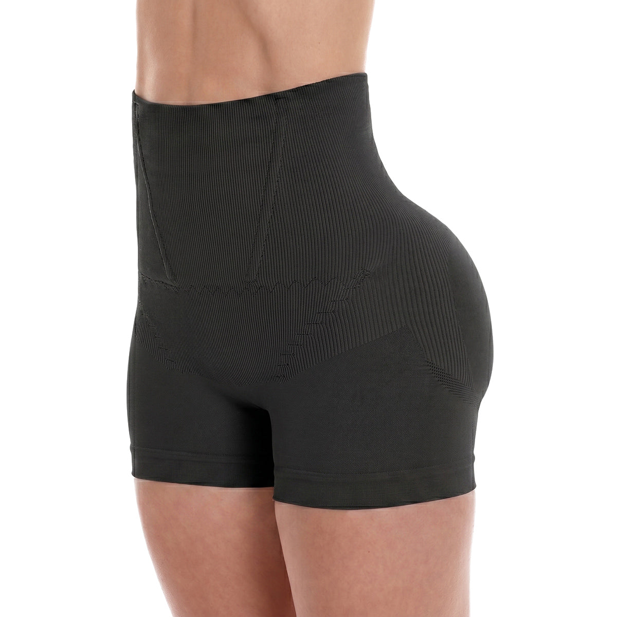 Bóxer Faja Control de Abdomen y Levanta Glúteos con Cinturilla Integrada
