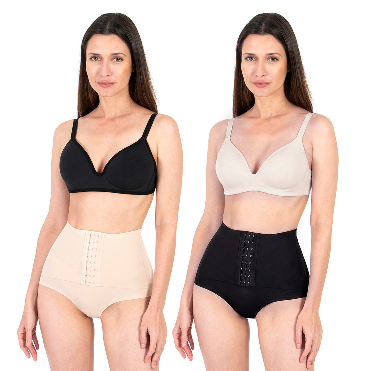 Pack de 2 Pantaletas - Doble Compresión y Ajuste de 3 Niveles