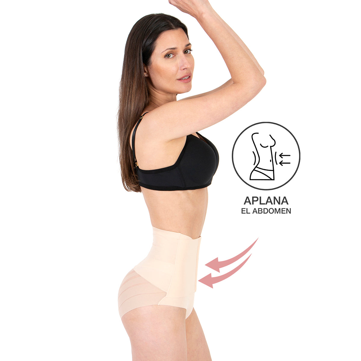 Pantaleta con Broche de 3 Niveles: Moldeador Ajustable