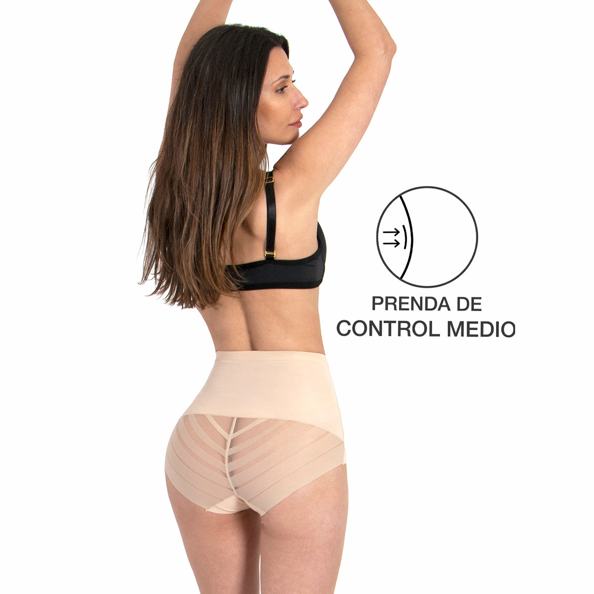 Pantaleta con Broche de 3 Niveles: Moldeador Ajustable