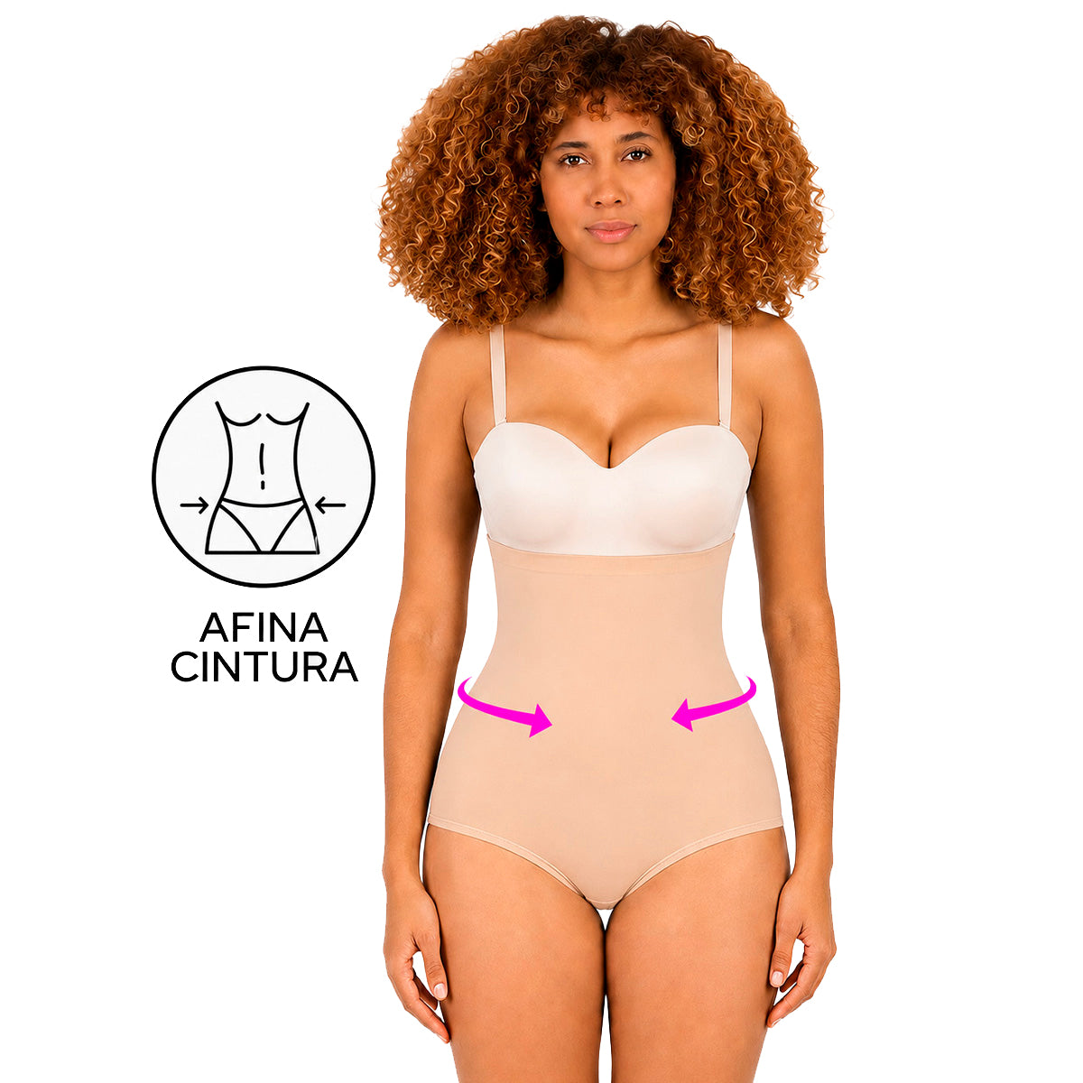Panty Alta Modeladora Camila - Compresión Media y Efecto Reductor