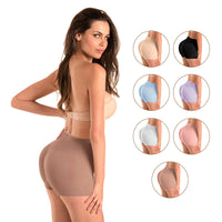 Pack de 7 Bóxers Nicole - Levanta Glúteo Seamless Control Medio