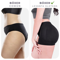 Pack de 7 Bóxers Nicole - Levanta Glúteo Seamless Control Medio