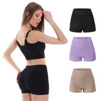 Set 3 shorts faja levanta glúteos negro nude cocoa
