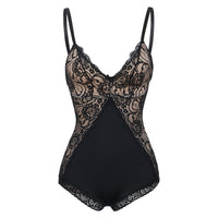 bodi de faja con encaje modelo reachel d ela marca bella form color negro