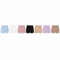 set de siete calzones boxer de la marca bella form en siete diferentes colores 