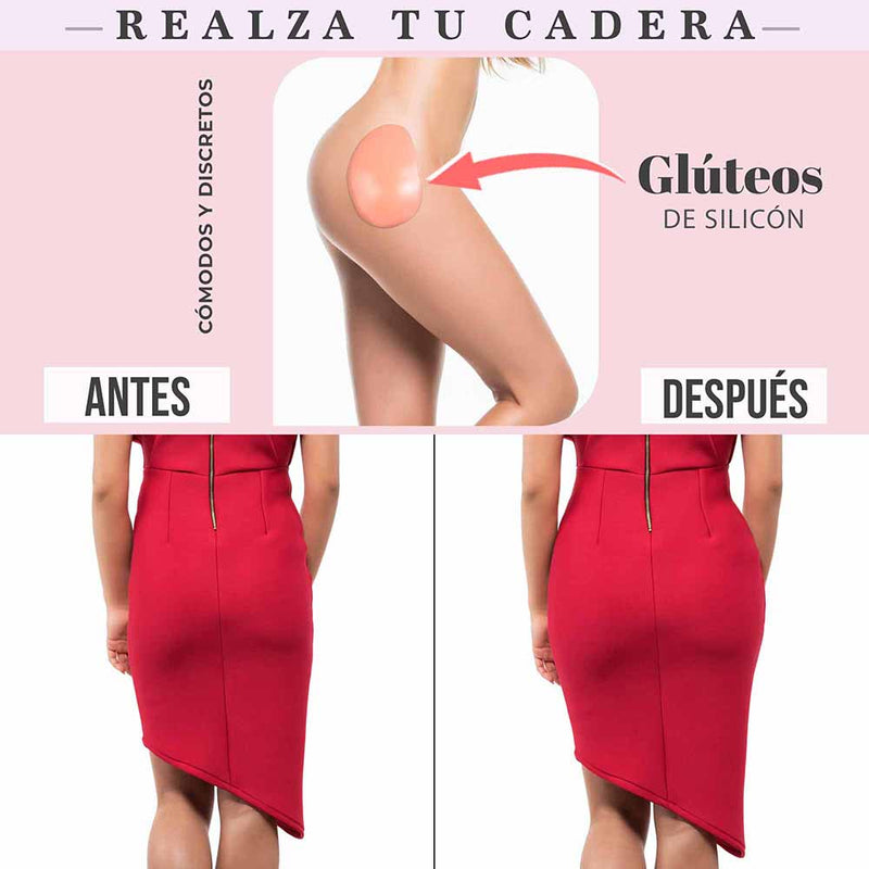 Glúteos Adheribles de silicón