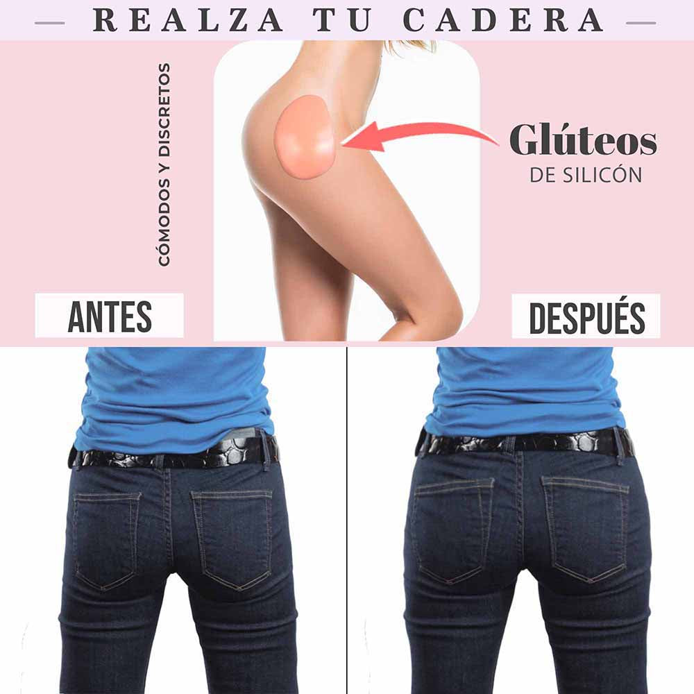 Glúteos Adheribles de silicón