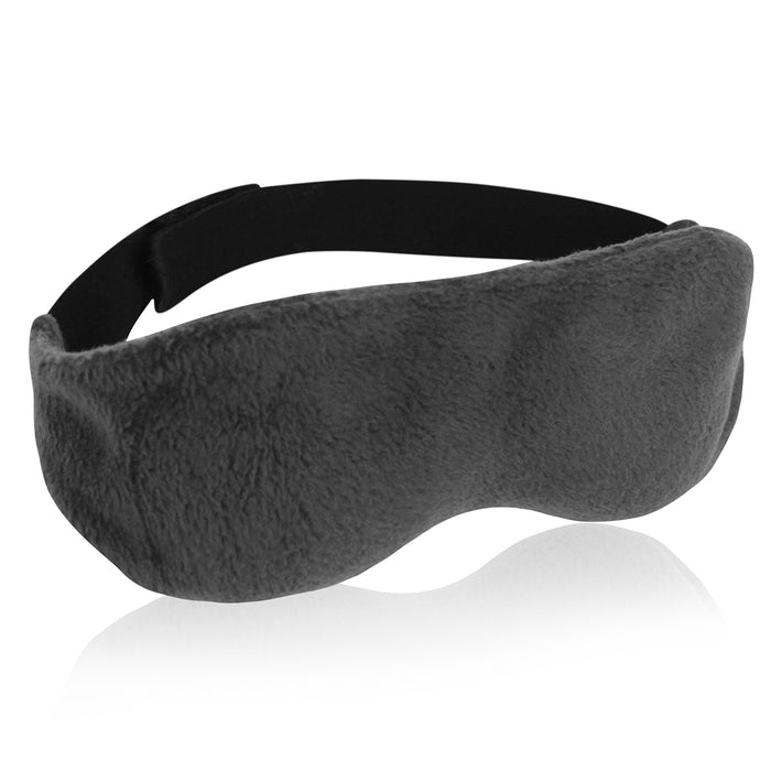 antifaz para terapia de frio y calor color negro marca bella form
