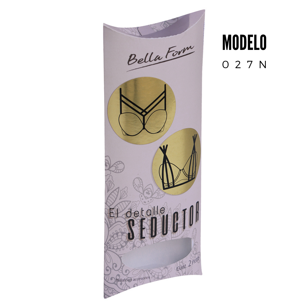 Arnes pra Bra pack 2 piezas Mod 027N bella form BFO060928420