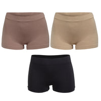 set de 3 boxer en colores neutros 